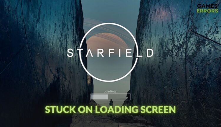 resolve Starfield Stuck on Loading Screen
