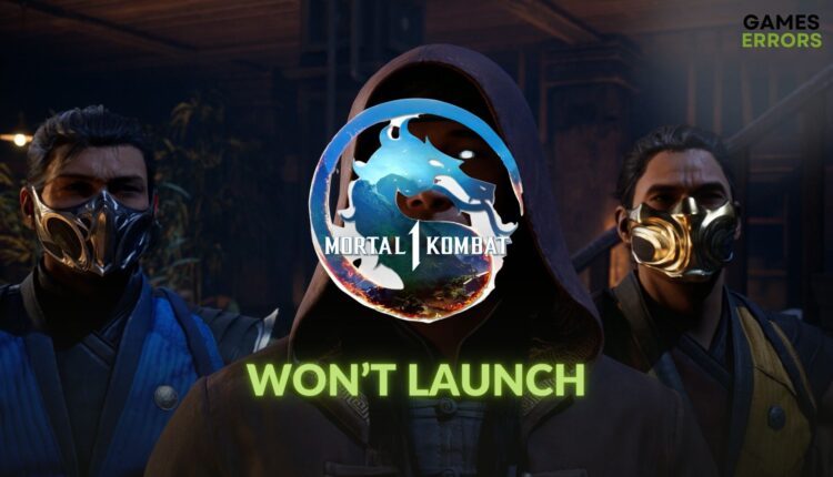 fix Mortal Kombat 1 won't launch