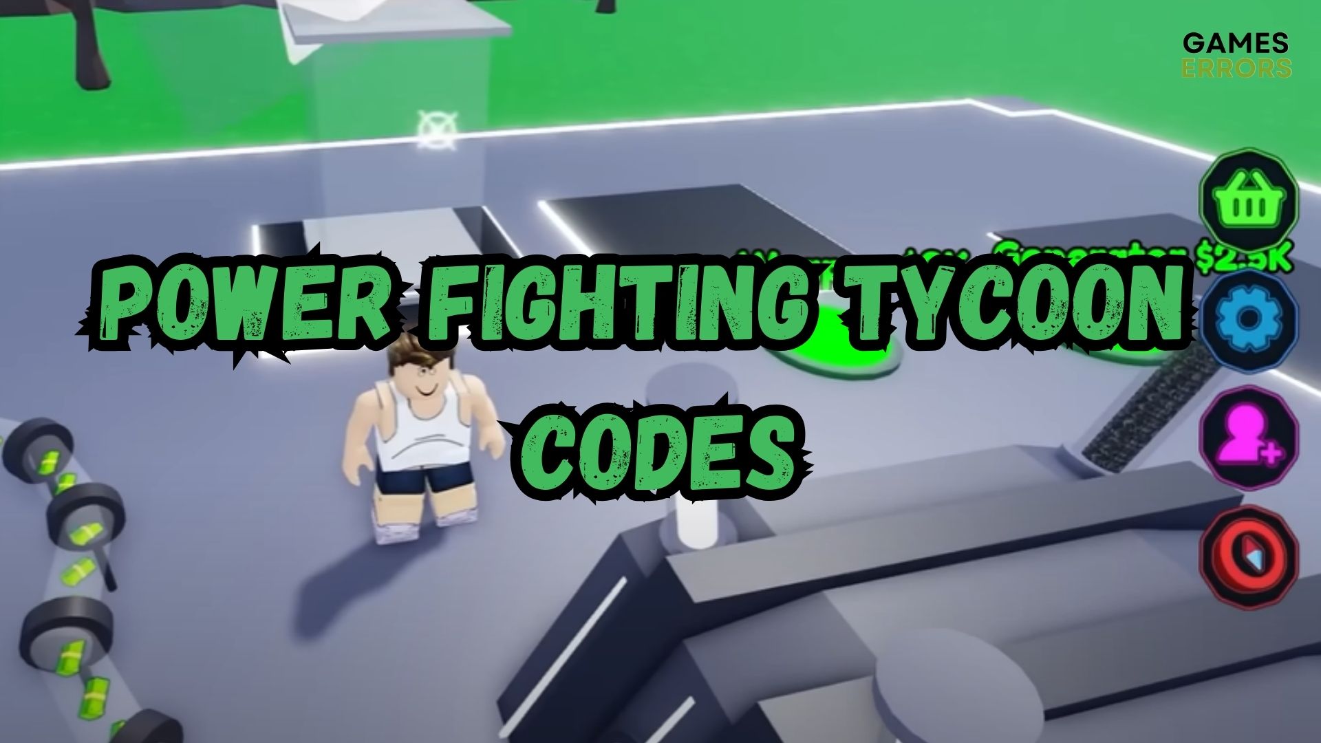 Power Fighting Tycoon Codes - Roblox - December 2023 