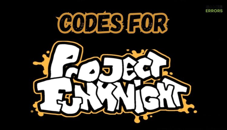Project Funk Night Codes: Gamer List For 2023