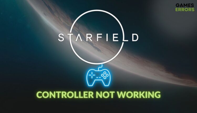 fix starfield controller not working