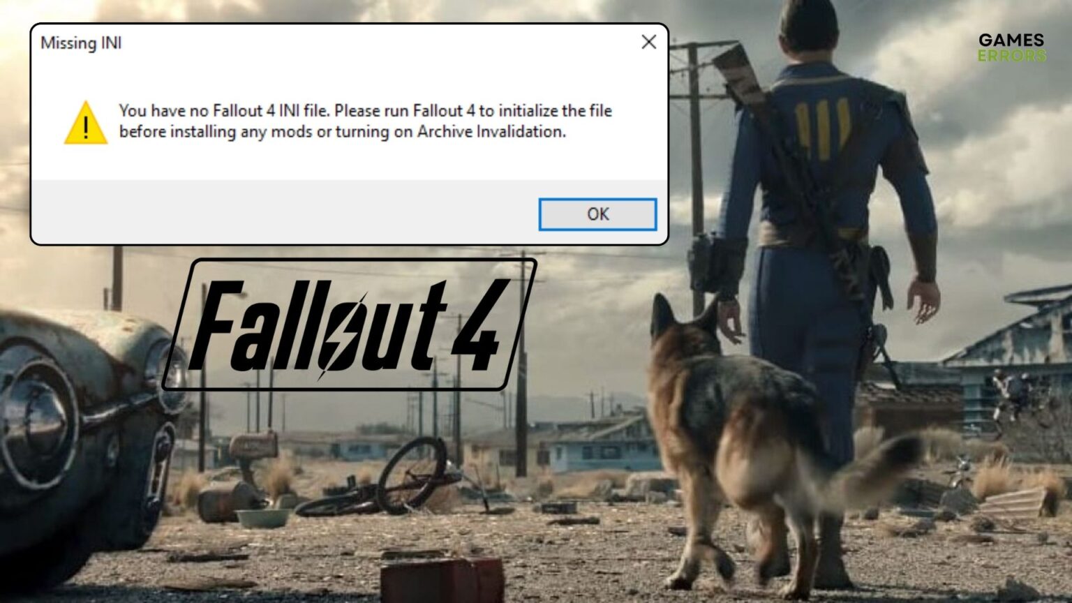 Fallout 4 Is Missing .INI: Follow These Steps