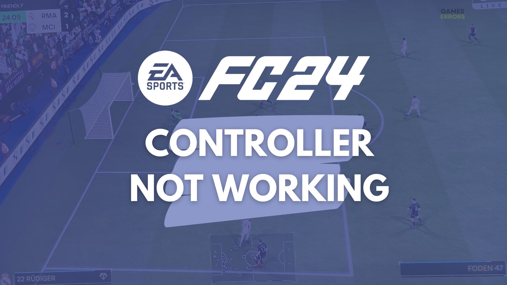 fc 24 controller not working