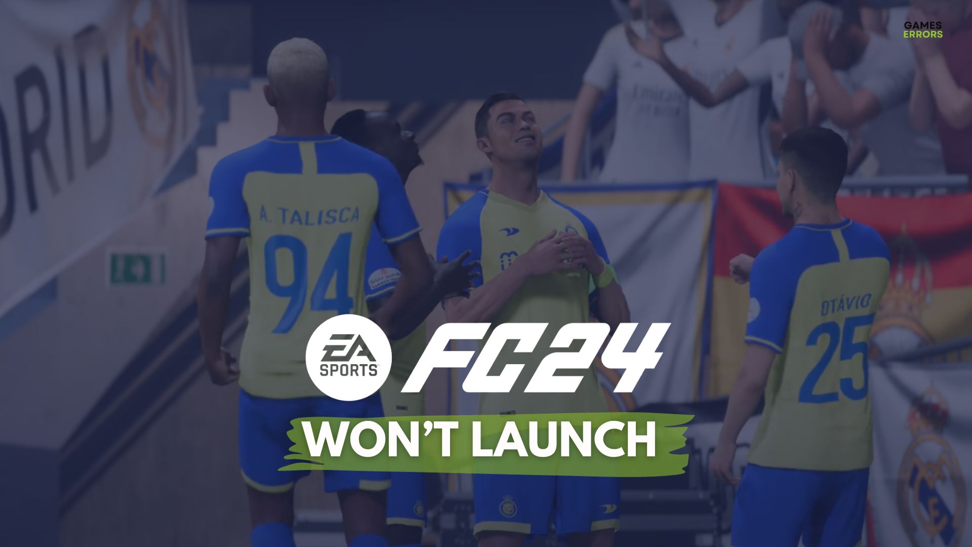 fc 24 Won't launch