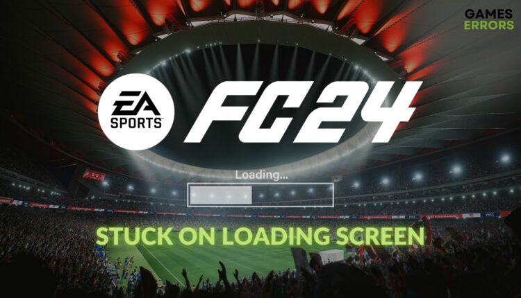 fix FC 24 stuck on loading screen