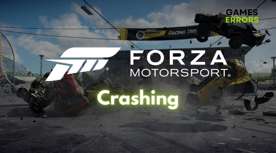 Forza Motorsport Crashing