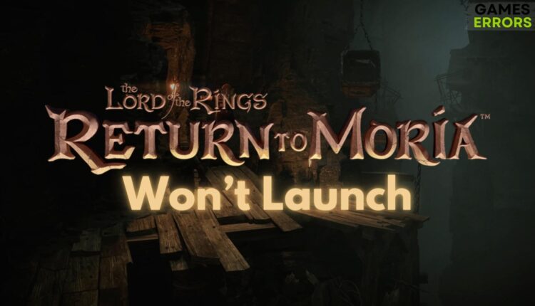 The Lord of the Rings: Return to Moria Won't Launch