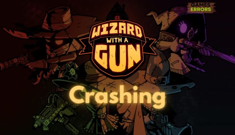 Wizard with a Gun Crashing