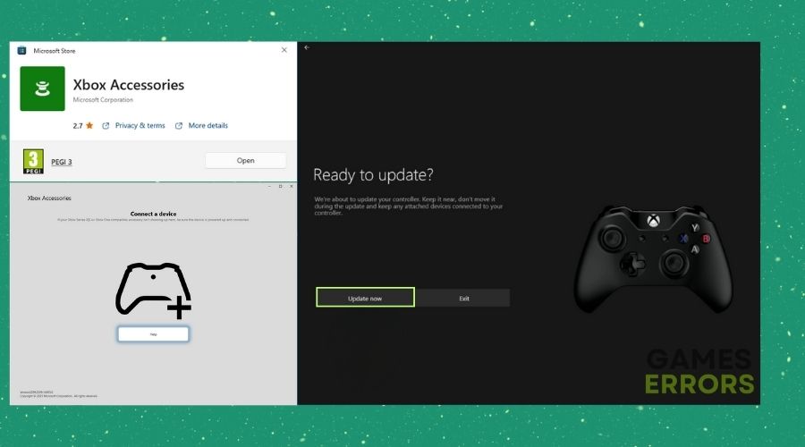 Xbox Accessories Update Controller
