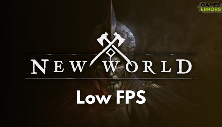 New World Low FPS