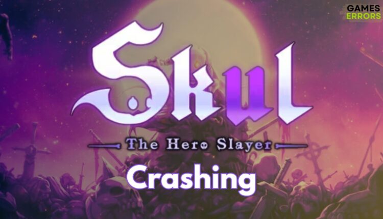 Skul The Hero Slayer Crashing