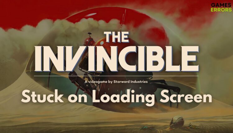 The Invincible Stuck on Loading Screen