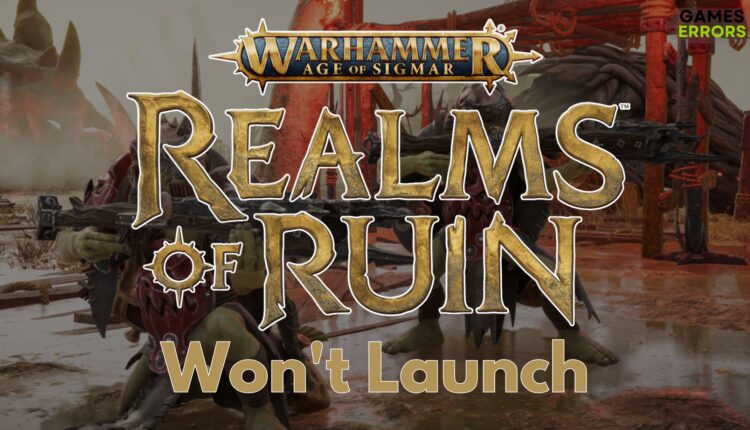 Warhammer Realms of Ruin Won't Launch