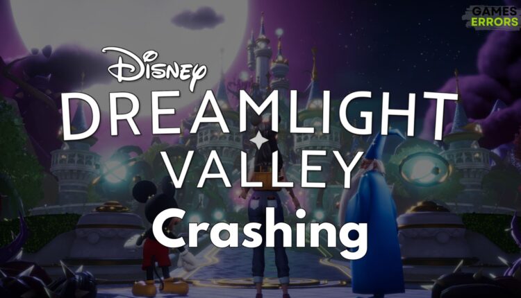 Disney Dreamlight Valley Crashing