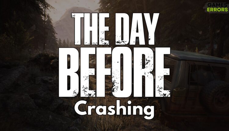 The Day Before Crashing