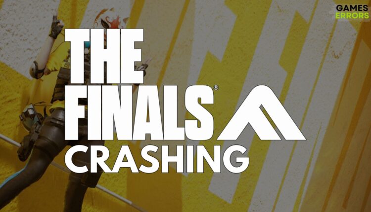 The Finals Crashing