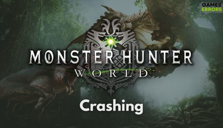 Monster Hunter World Crashing